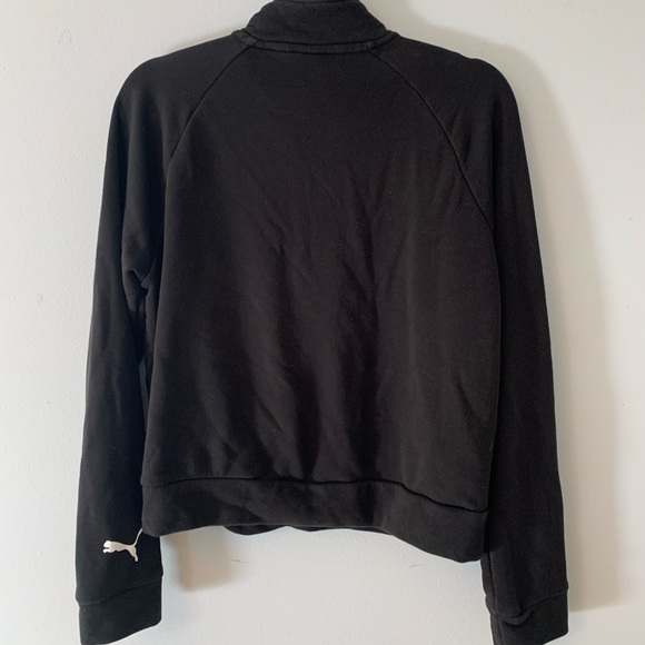 Black puma half-zip sweater - Picture 2 of 2